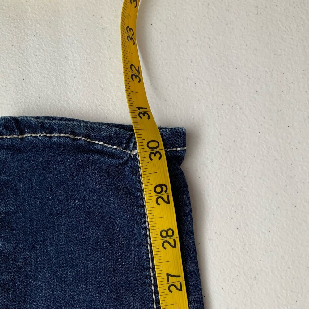 Premium Vanity Collection Women's Harlow Skinny Embellished Dark Blue Sz 27W/32L - Picture 16 of 16